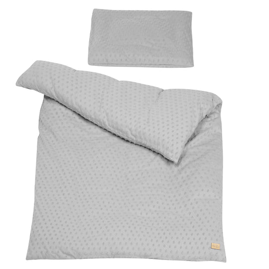 Organic ropa de cama 'Lil Planet', 2piezas, gris plata, 100 x 135 cm, jersey GOTS certificado – Recorte (1/8)