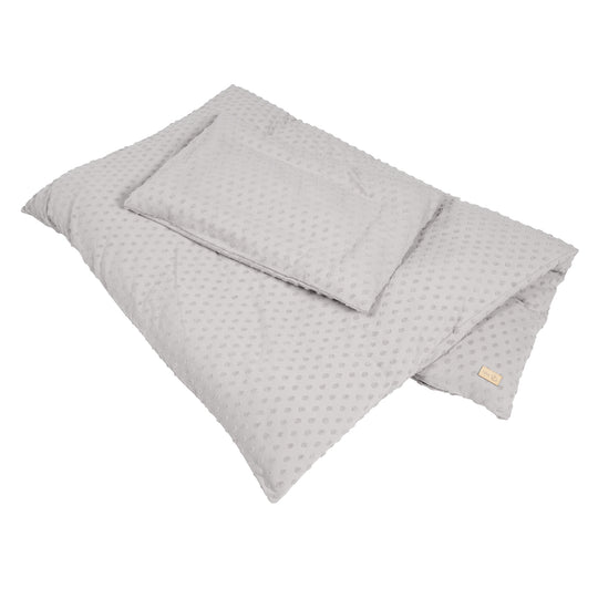 Organic ropa de cama 'Lil Planet', 2piezas, gris plata, 100 x 135 cm, jersey GOTS certificado – Recorte (3/8)