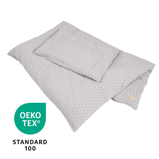Organic ropa de cama 'Lil Planet', 2piezas, gris plata, 100 x 135 cm, jersey GOTS certificado – Infografía (8/8)