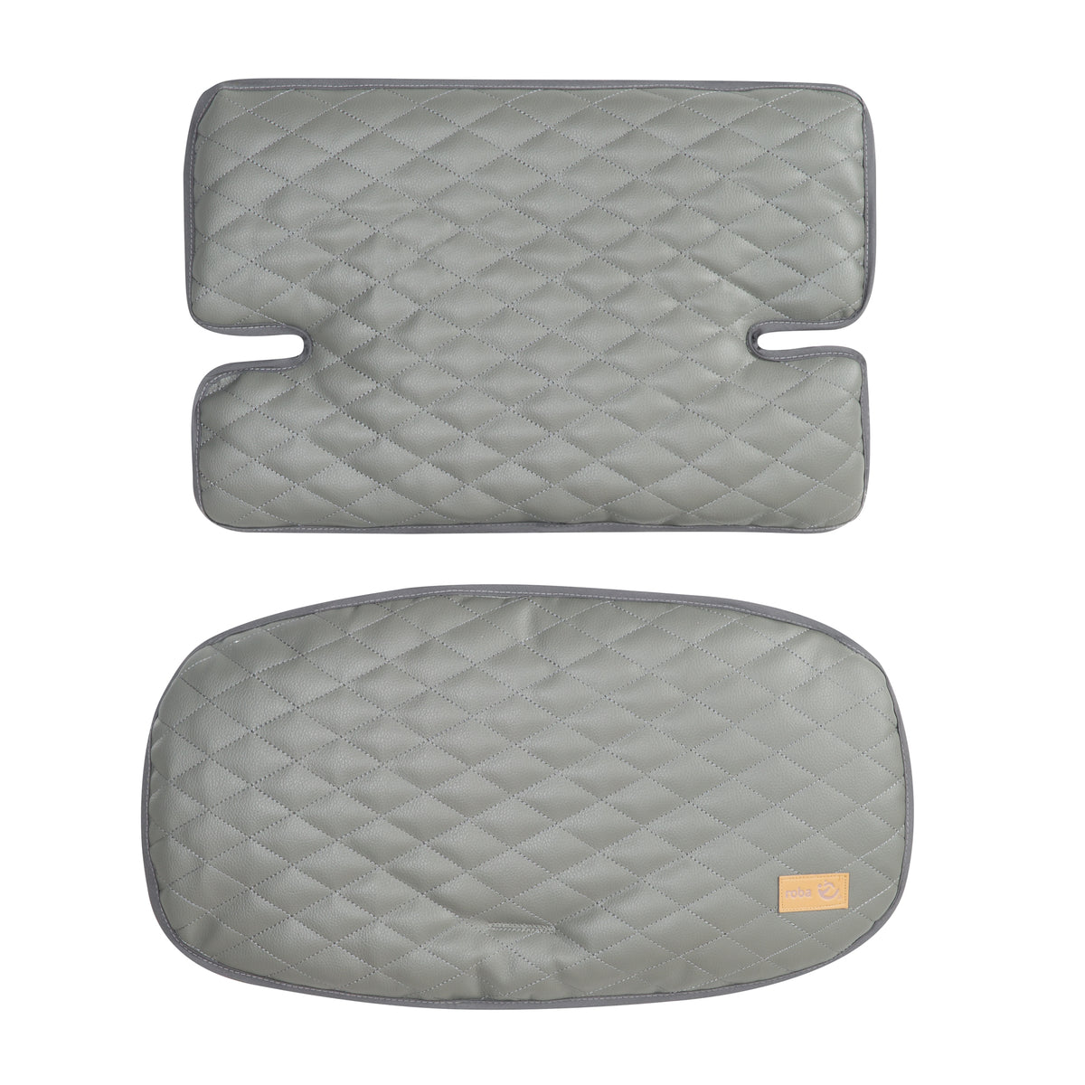 Seat Reducer 'Luxe' - 2-Piece. Insert 'Stone quilted' for All 'Sit Up' High Chairs – Cutout (1/5)