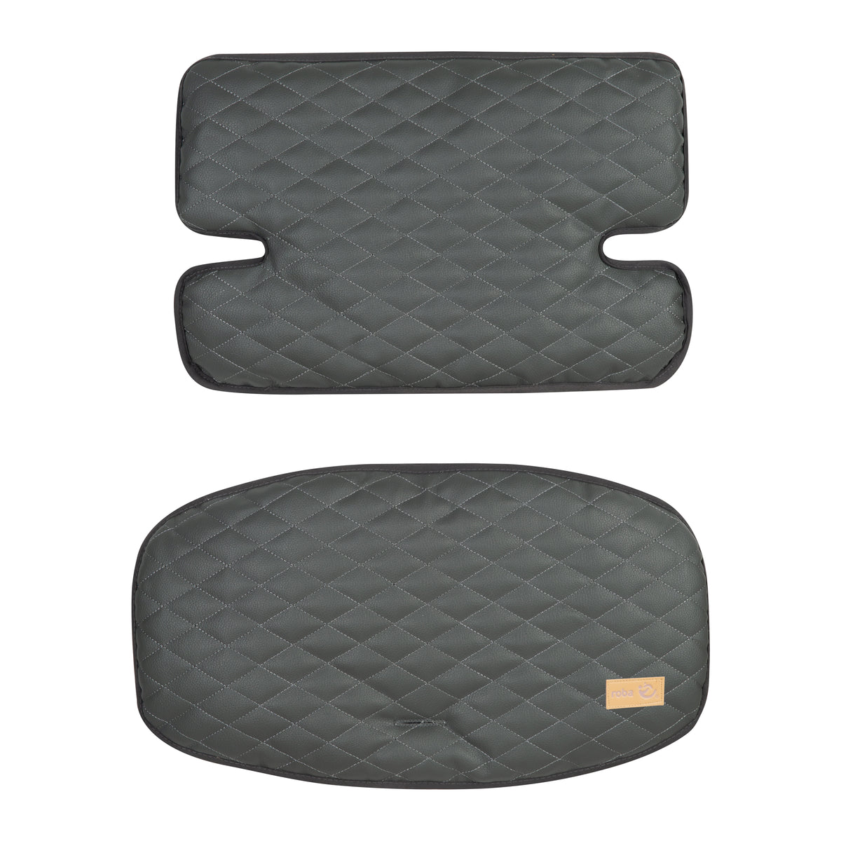 Seat Reducer 'Luxe' - 2-Piece. Insert 'Graphite quilted' for All 'Sit Up' High Chairs – Cutout (1/5)