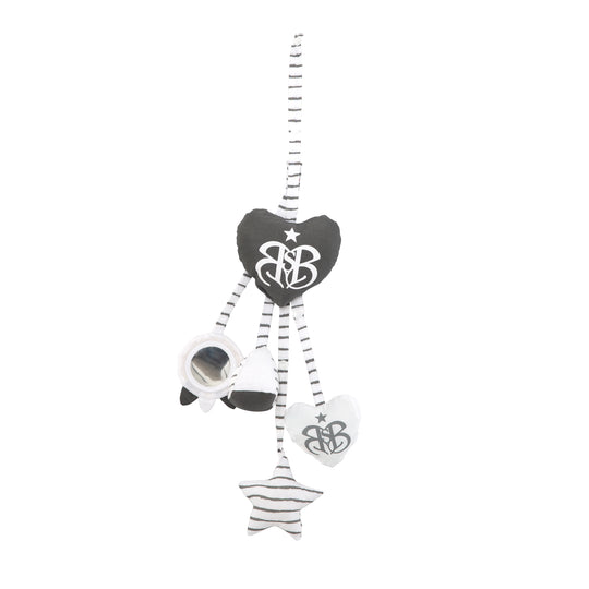 Spieltrapez inkl. Spielset 'Rock Star Baby' – universeller Spielebogen aus weiß lackiertem Holz – Produktbild (3/7)