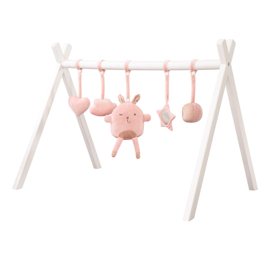 Spielset 'Lil Cuties', 5 Spielfiguren 'Lilly' zum Anhängen an Spiel- & Montesori-Babygym – Freisteller (3/4)