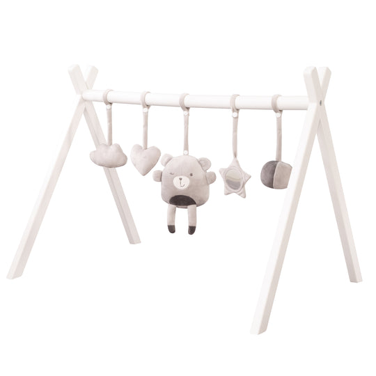 Spielset 'Lil Cuties', 5 Spielfiguren 'Sammy' zum Anhängen an Spiel- & Montesori-Babygym – Freisteller (3/4)
