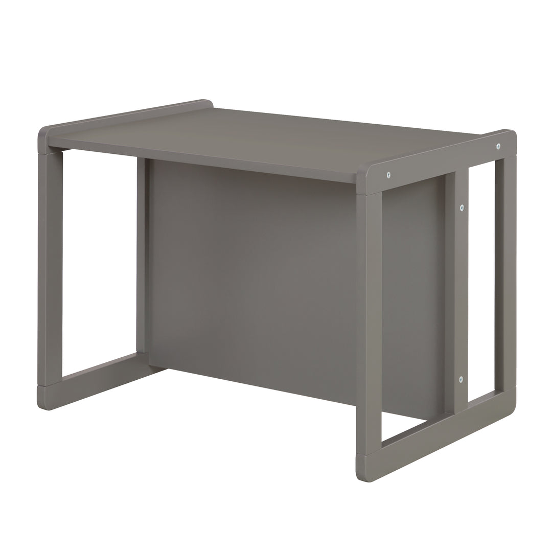 Children's Seating Set 3in1- Reversible Stool & Table - To Children's Bench Convertible - Anthracite – Cutout (10/18)