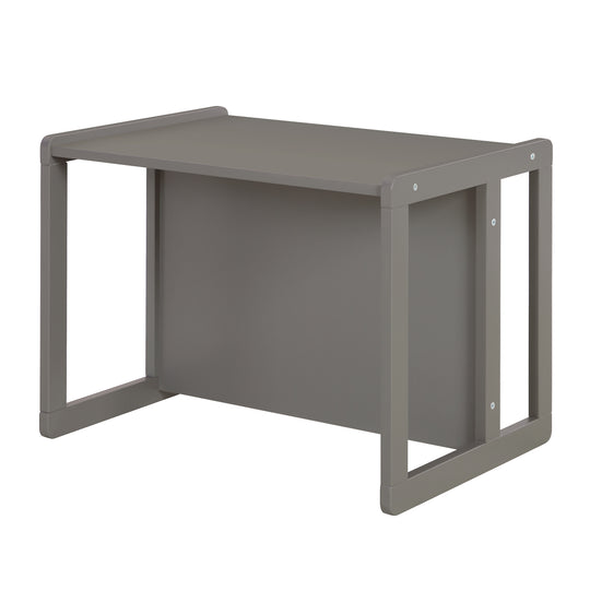 Children's Seating Set 3in1- Reversible Stool & Table - To Children's Bench Convertible - Anthracite – Cutout (10/18)