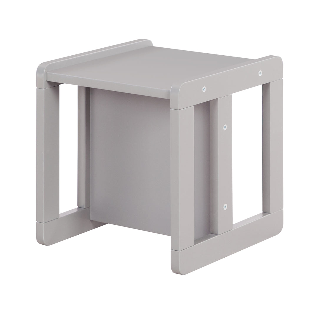Children's Seating Set 3in1- Reversible Stool & Table - To Children's Bench Convertible - Taupe – Cutout (8/19)