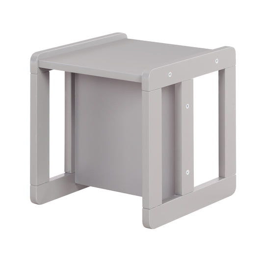 Children's Seating Set 3in1- Reversible Stool & Table - To Children's Bench Convertible - Taupe – Cutout (8/19)