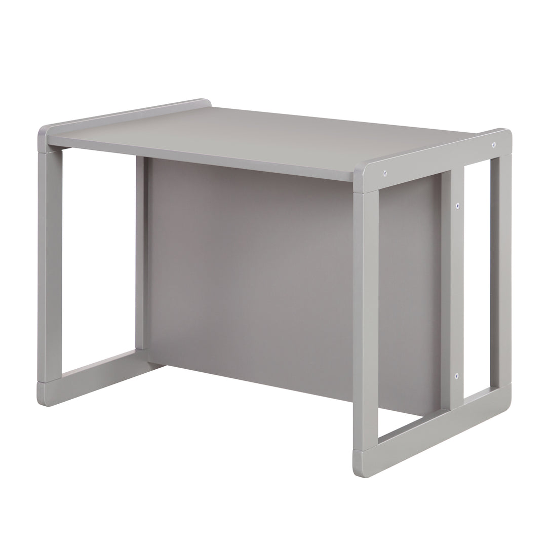 Children's Seating Set 3in1- Reversible Stool & Table - To Children's Bench Convertible - Taupe – Cutout (15/19)