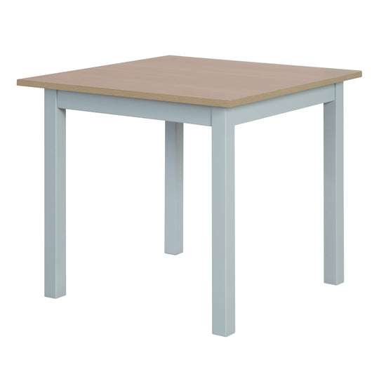 Ensemble table et chaises enfant 'Woody' - 2 Chaises & 1 table - Taupe laqué - Décor bois – Détourage (3/19)