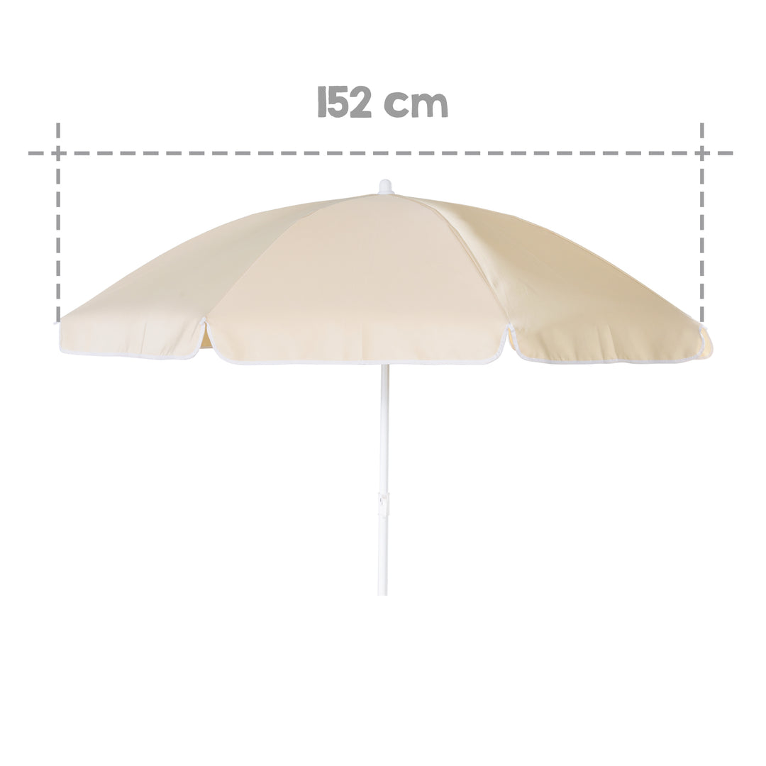 Parasol Set 'Outdoor +' for Children's Seating Sets, for Outdoor Fun – Infographic (4/5)