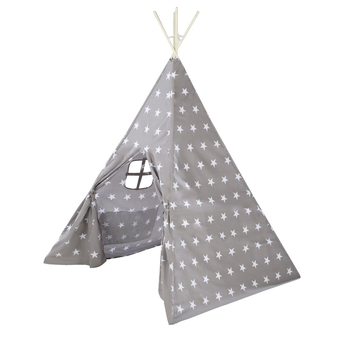 Spielzelt 'Little Stars', Bodenunterlage & Tragetasche, Wigwam für Kinderzimmer & Outdoor – Freisteller (5/29)