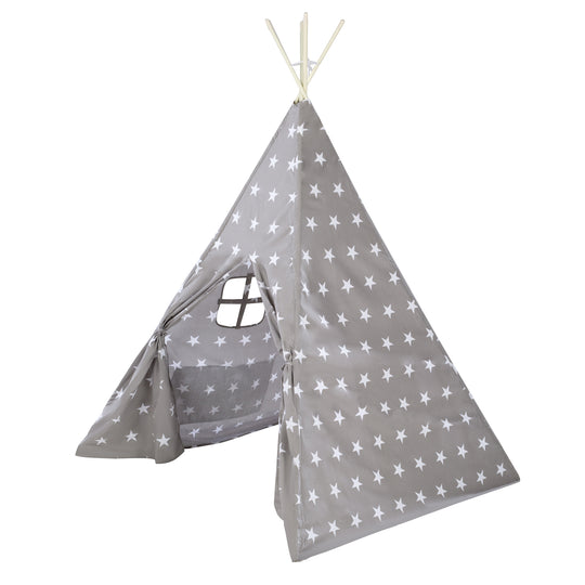 Spielzelt 'Little Stars', Bodenunterlage & Tragetasche, Wigwam für Kinderzimmer & Outdoor – Freisteller (5/29)