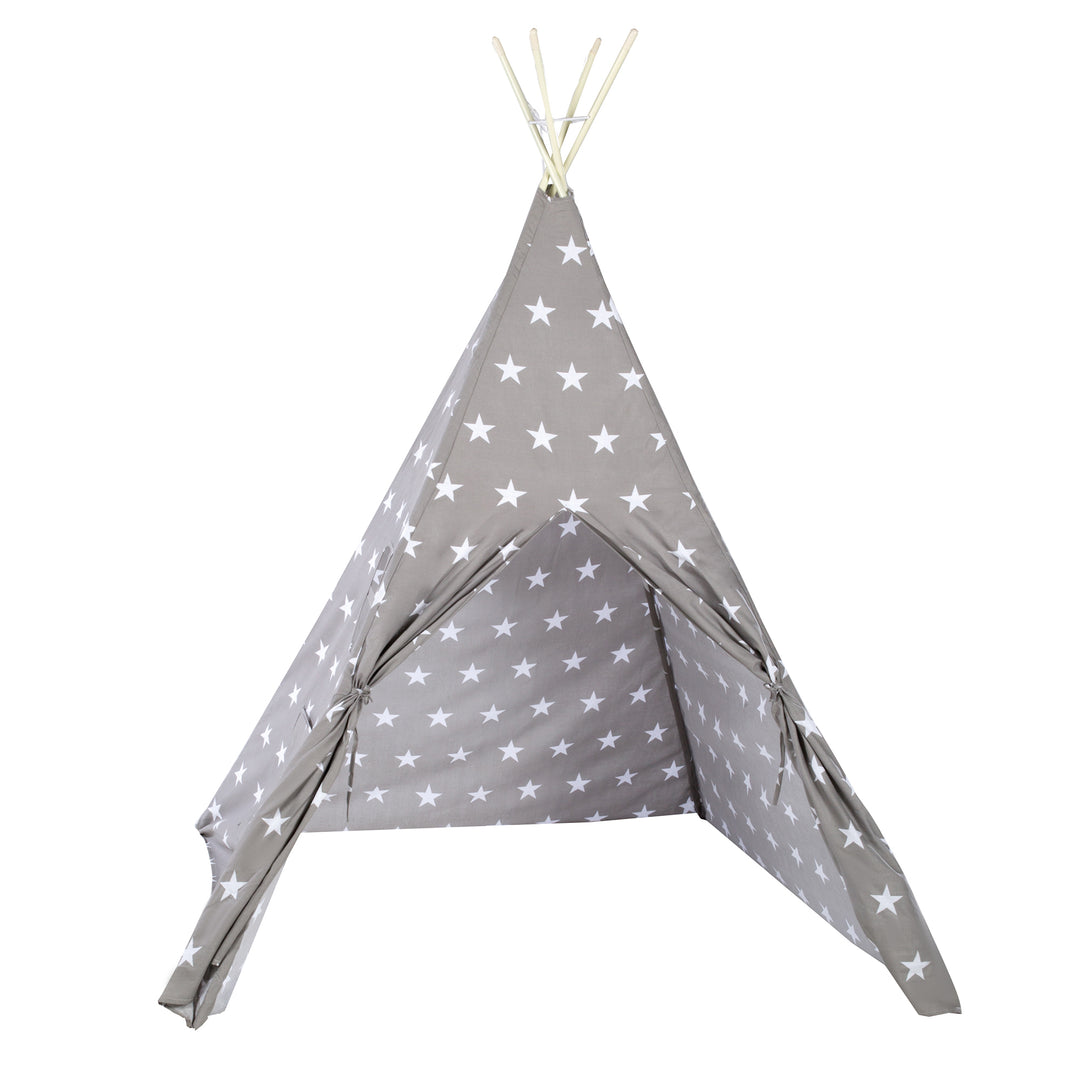 Spielzelt 'Little Stars', Bodenunterlage & Tragetasche, Wigwam für Kinderzimmer & Outdoor – Freisteller (12/29)