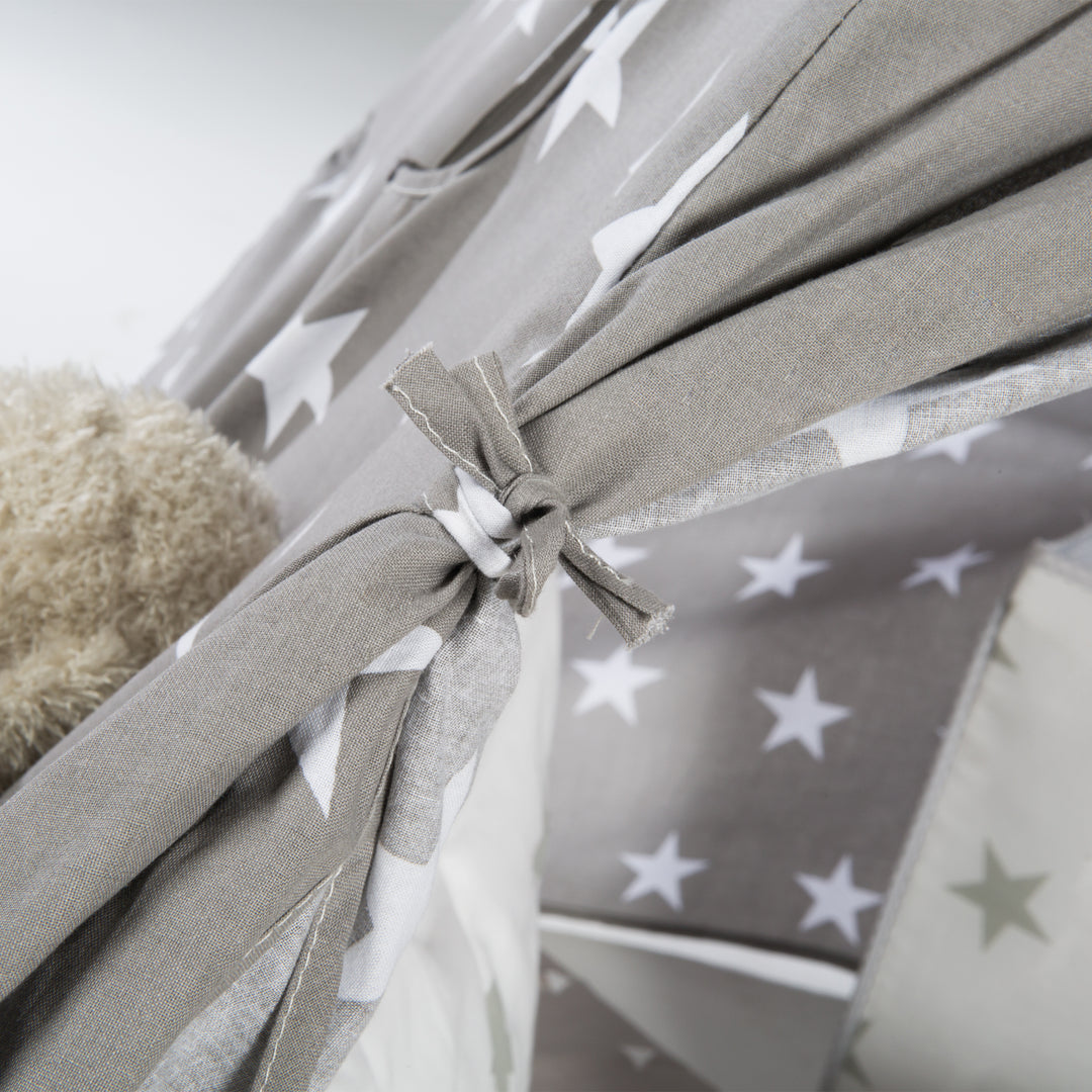 Spielzelt 'Little Stars', Bodenunterlage & Tragetasche, Wigwam für Kinderzimmer & Outdoor – Infografik (10/29)