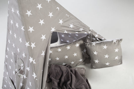 Spielzelt 'Little Stars', Bodenunterlage & Tragetasche, Wigwam für Kinderzimmer & Outdoor – Sonderbild (25/29)