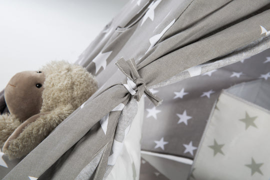 Spielzelt 'Little Stars', Bodenunterlage & Tragetasche, Wigwam für Kinderzimmer & Outdoor – Sonderbild (28/29)