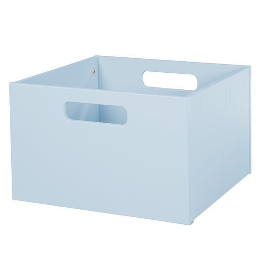 Storage Box for Children's Room, Storage Space for Toy, Decorative, Sea Blue – Cutout (1/10)