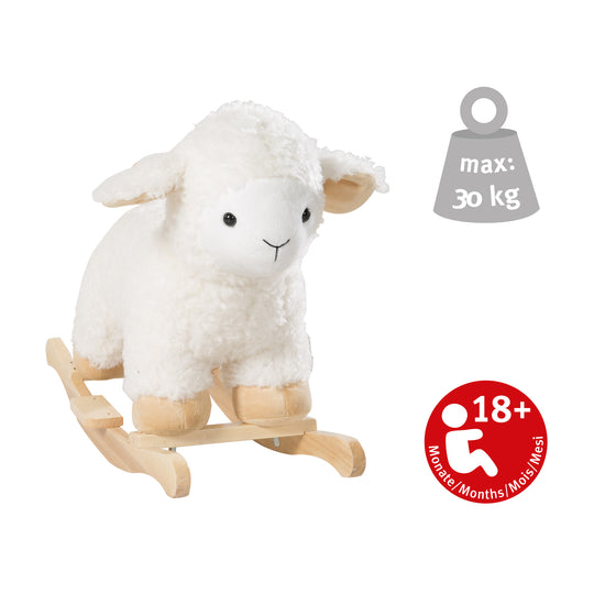 Rocking Animal 'sheep' with Soft Fabric-Polsterung, for Toddlers, from 18 Months – Infographic (8/8)