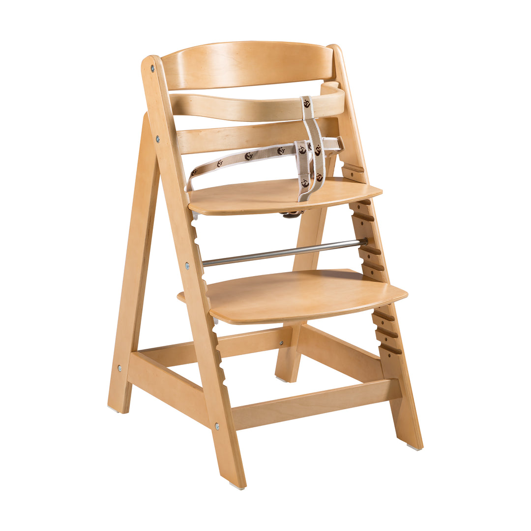 Treppenhochstuhl 'Sit Up Click', mitwachsend, innovativer Klickverschluss, Holz, naturfarben – Freisteller (1/10)