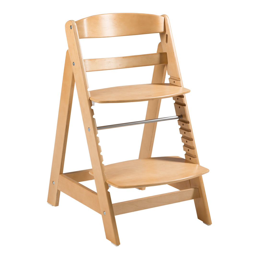 Treppenhochstuhl 'Sit Up Click', mitwachsend, innovativer Klickverschluss, Holz, naturfarben – Freisteller (3/10)