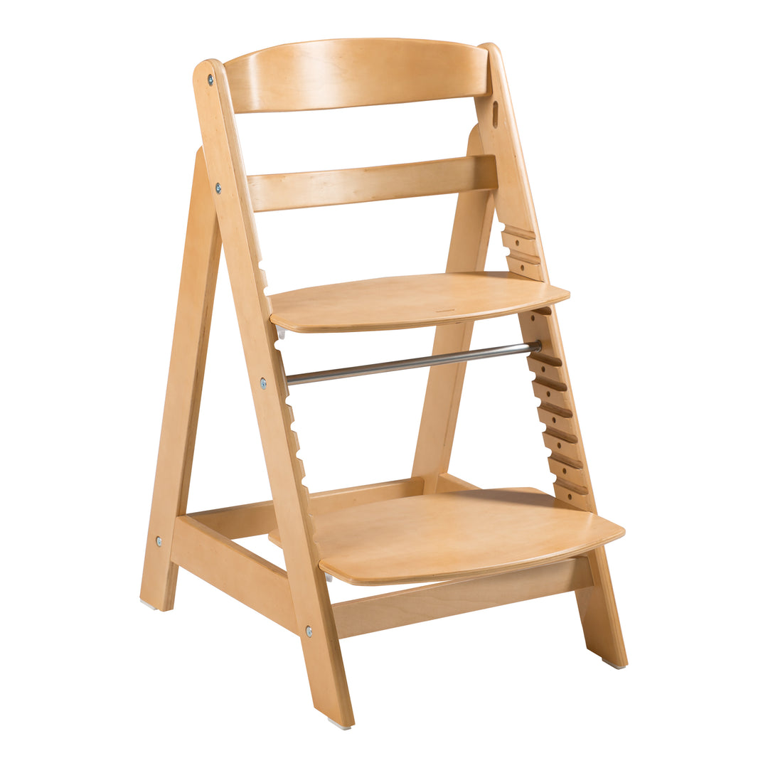 Treppenhochstuhl 'Sit Up Click', mitwachsend, innovativer Klickverschluss, Holz, naturfarben – Freisteller (4/10)