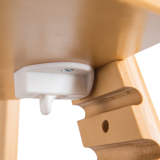 Treppenhochstuhl 'Sit Up Click', mitwachsend, innovativer Klickverschluss, Holz, naturfarben – Detailbild (5/10)