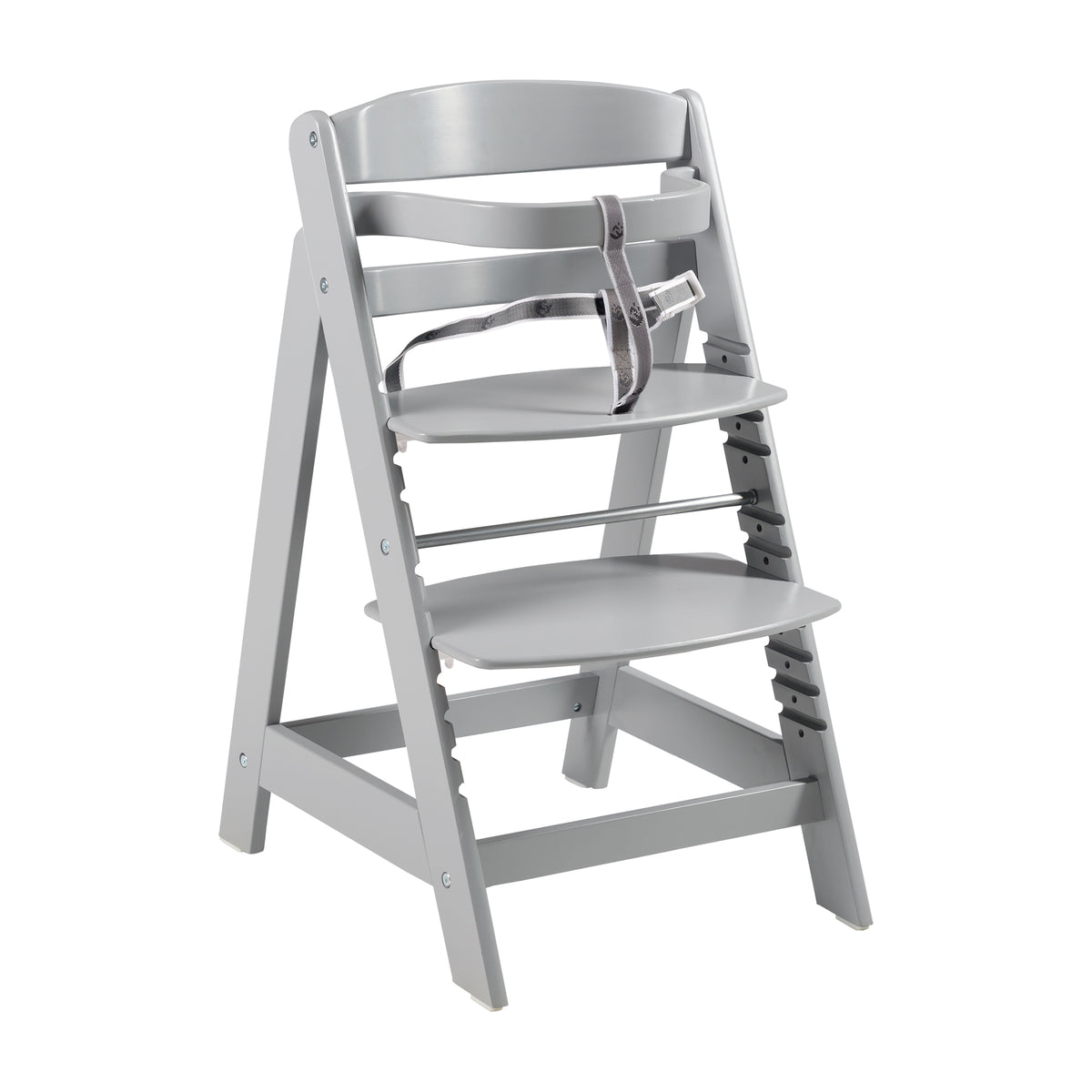 Step High Chair 'Sit Up Click', Grows with Your Child, Innovative Click Fastener, Wood, Taupe-Coloured – Cutout (1/10)