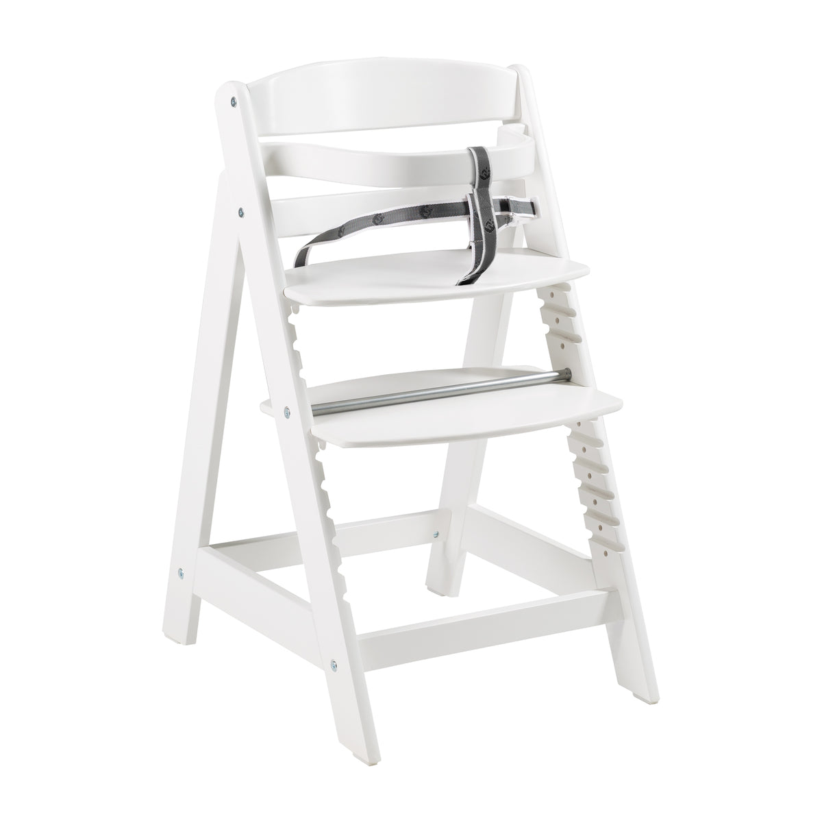 Chaise haute évolutive 'Sit Up Click', évolutif, innovant fermeture à clic, bois, blanc – Détourage (1/10)