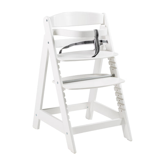Trona evolutiva 'Sit Up Click', que crece con el niño, innovador cierre a clic, madera, blanco – Recorte (1/10)