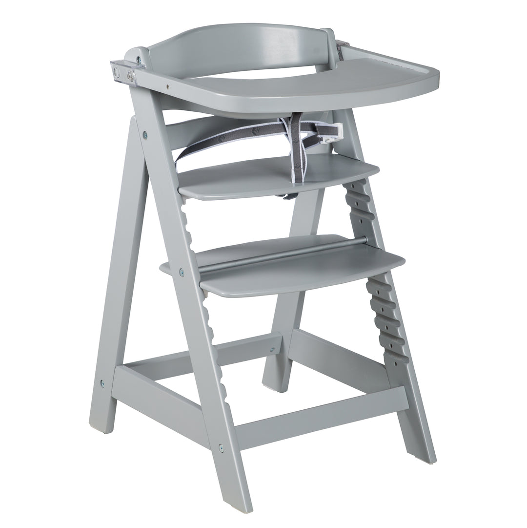 Step High Chair 'Sit Up Click & Fun', Feeding Tray & Bracket/Handle, Click Fastener, Grows with Your Child, Taupe – Cutout (1/7)
