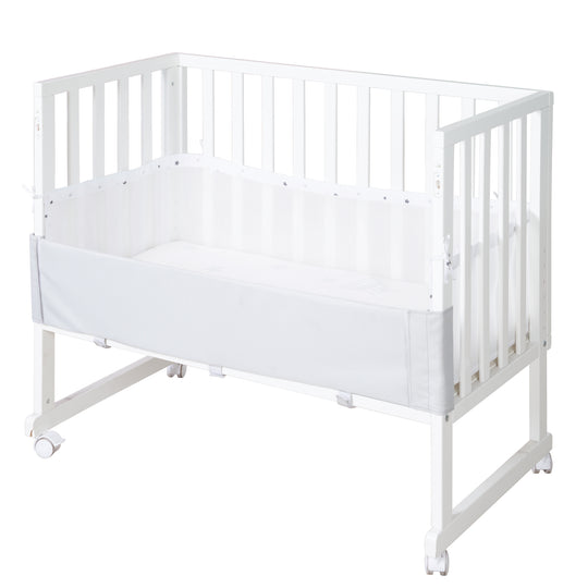 Stuben- & Beistellbett safe asleep® 3 in 1 - 45 x 90 cm inkl. Zubehör & Mesh-Barriere – Freisteller (4/17)