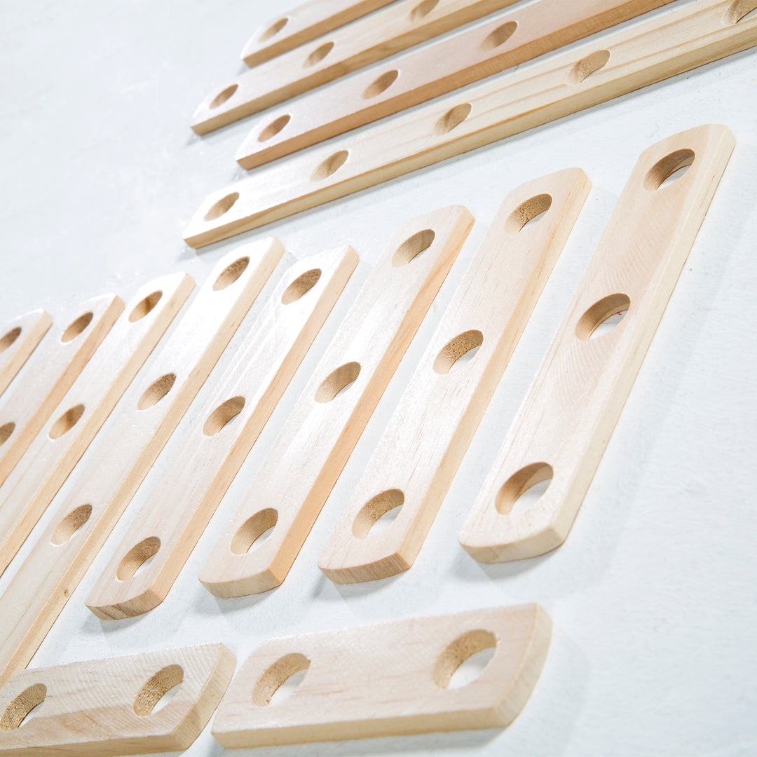 Set de construcción de madera para niños, Baukasten-Set 48piezas, madera-Caja de herramientas, juguete a partir de 3 años – Foto de detalle (19/21)