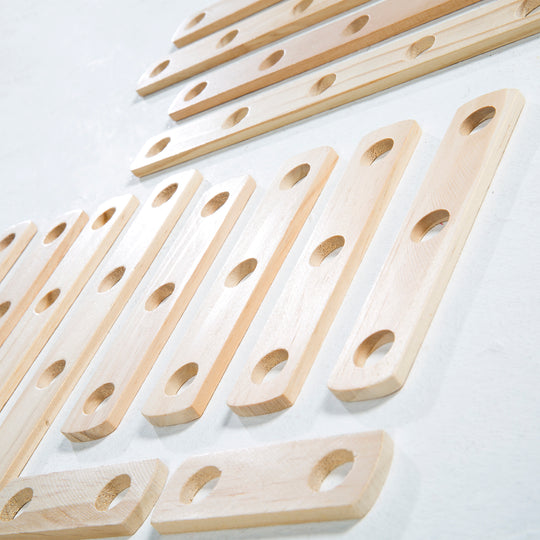 Set de construcción de madera para niños, Baukasten-Set 48piezas, madera-Caja de herramientas, juguete a partir de 3 años – Foto de detalle (19/21)