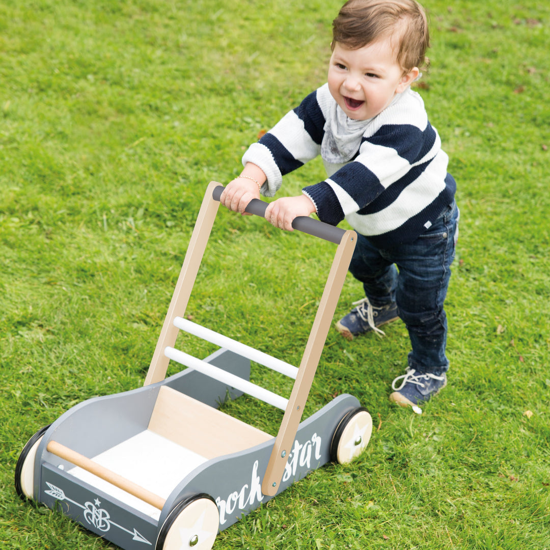 Baby Walker 'Rock Star Baby 3', with Brake, as Doll's Pram Usable – Product Image (2/6)